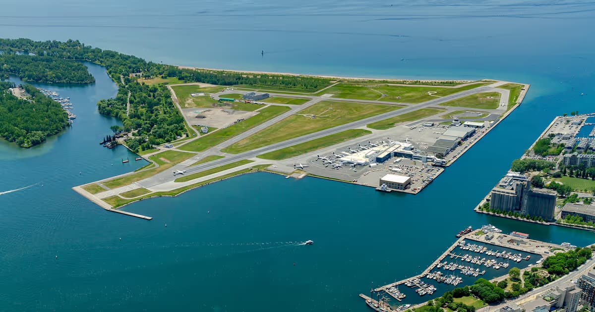 Billy Bishop Toronto City Airport (YTZ), Toronto’s downtown island airport