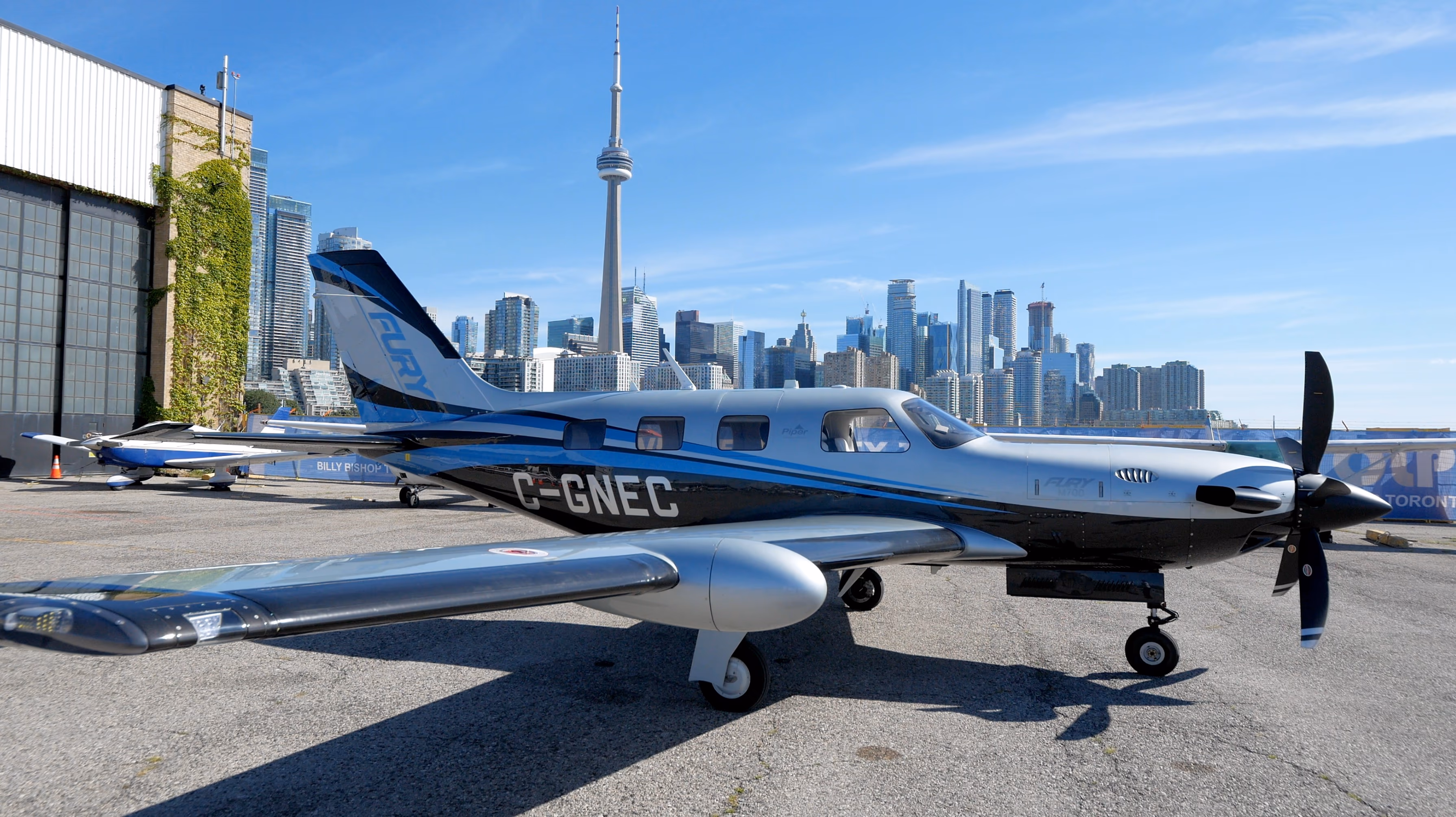 A NectAir M700 on the ramp